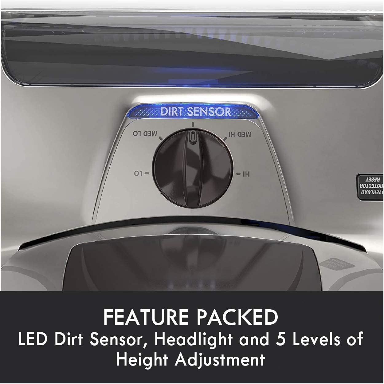 Elite 31150 Pet Friendly Bagged Upright Beltless Vacuum w/Pet Handi-Mate, Triple