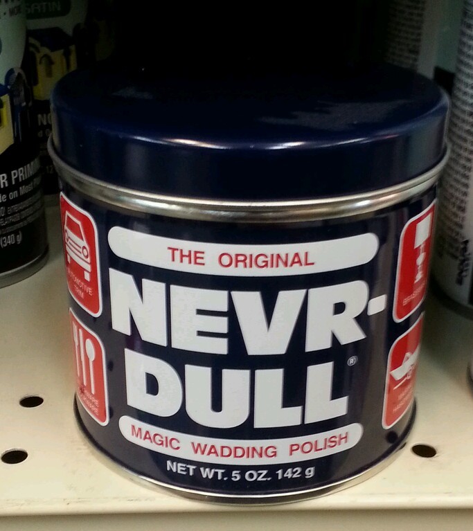 Nevr Dull Wadding Polish For All METALS Will not scratch