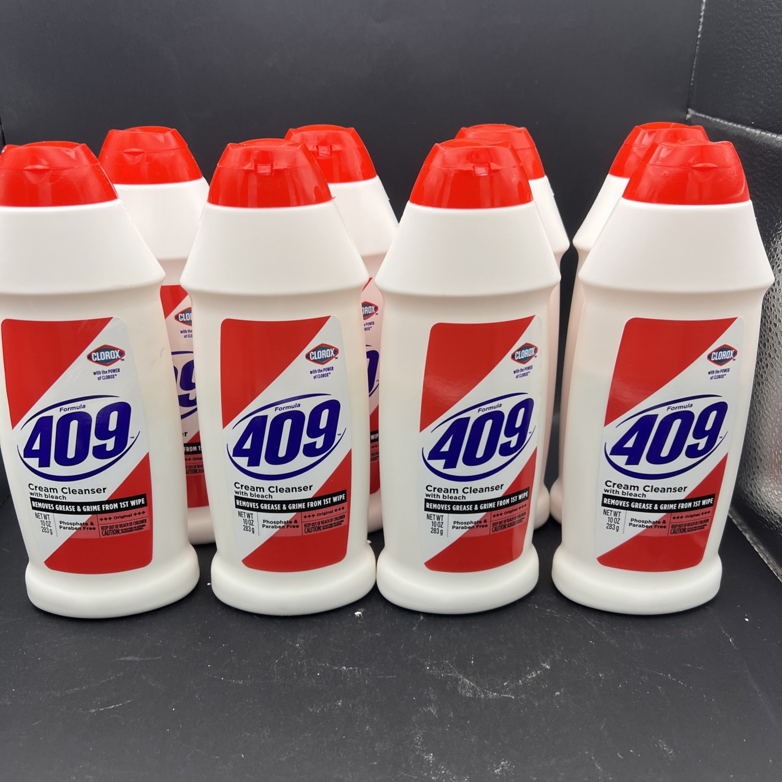 8 Formula 409 Cream Cleanser w Clorox Removes Greese & Grime ORIGINAL 10 oz Each