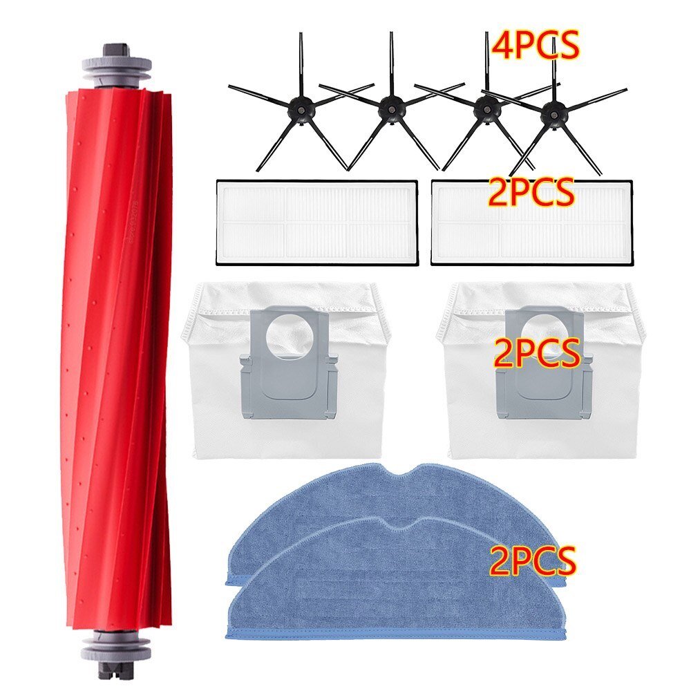 Main / Side Brush Filter For Xiaomi Roborock S7 Maxv Ultra G10S PRO Robot Vacuum