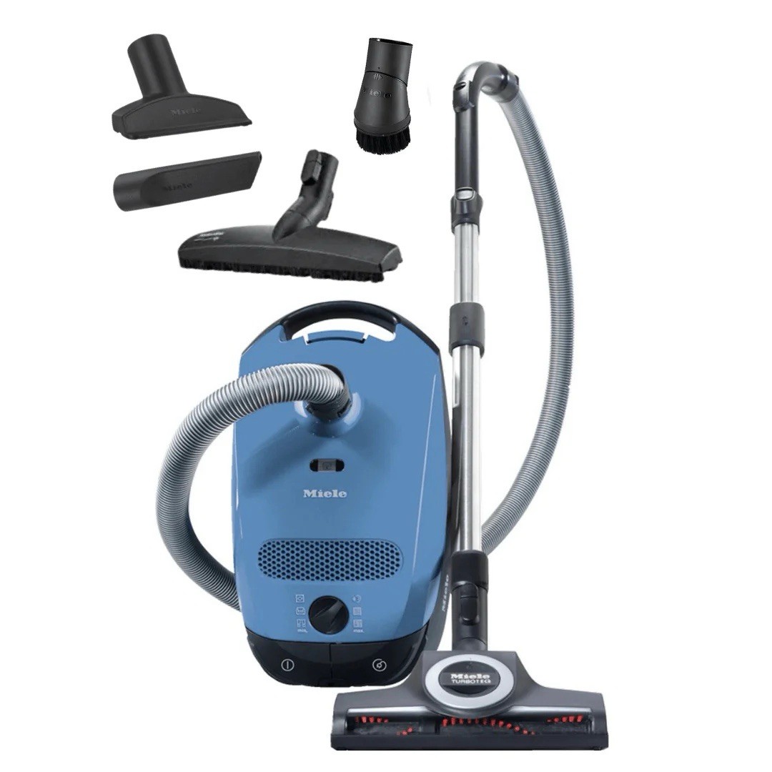 Miele Classic C1 Turbo Team PowerLine Canister Vacuum Cleaner Tech Blue AAAVAC