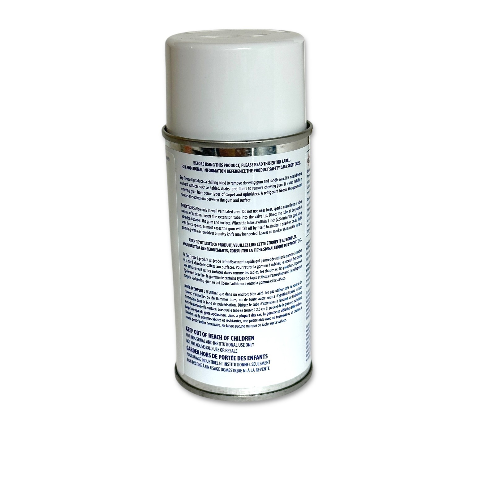 Zep Freeze II Gum Remover Freezing Spray 6oz Cans , 2 Pack