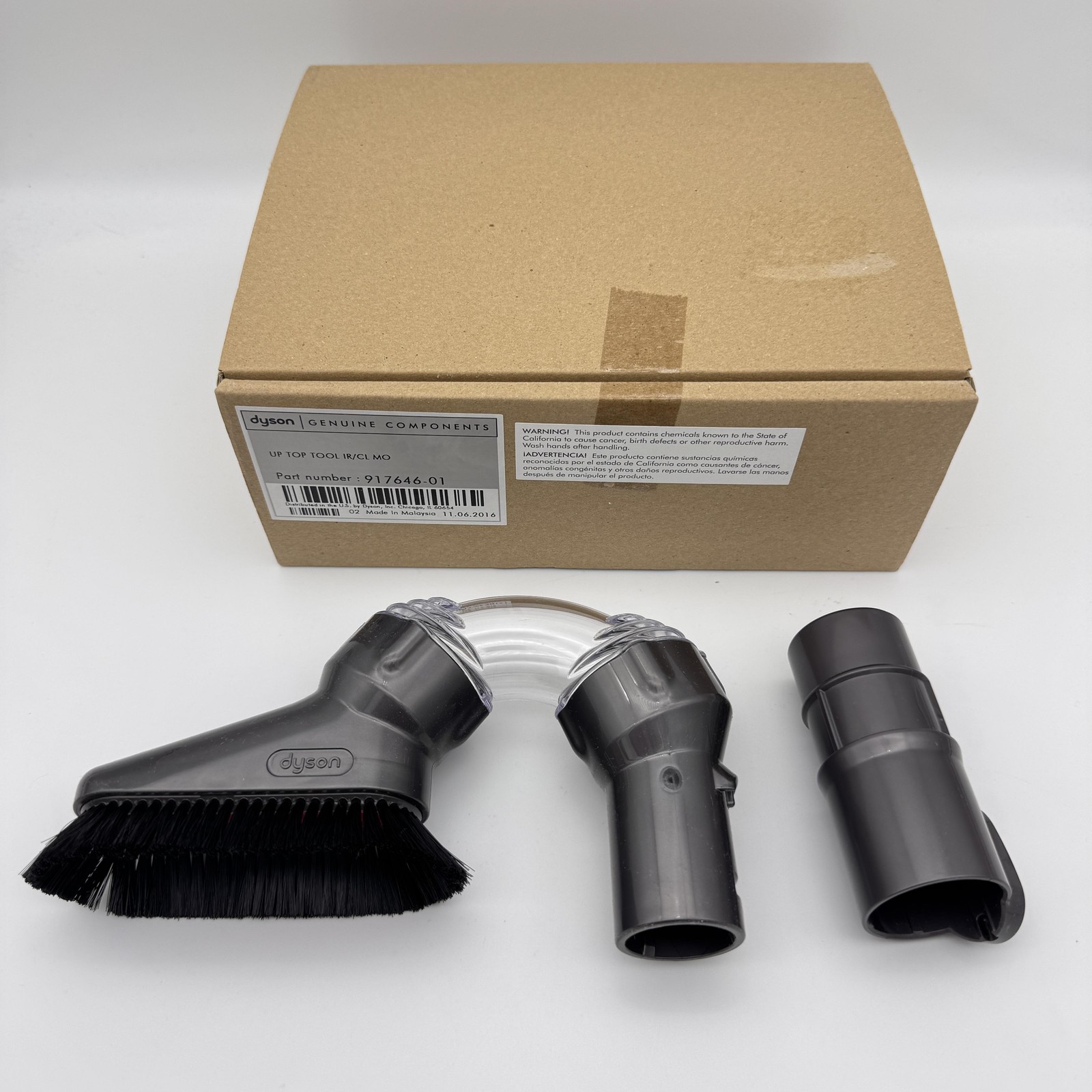 Dyson Up Top Tool Genuine Vacuum Attachment Kit New Brush Adapter Hose 917646-01