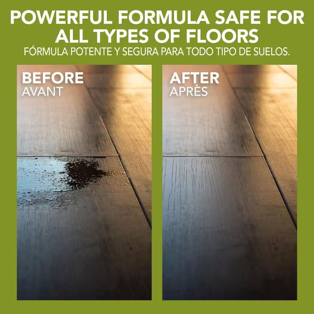 1 Gal. No Rinse Neutral Floor Concentrate Cleaner, Residue Free Formula for Tile