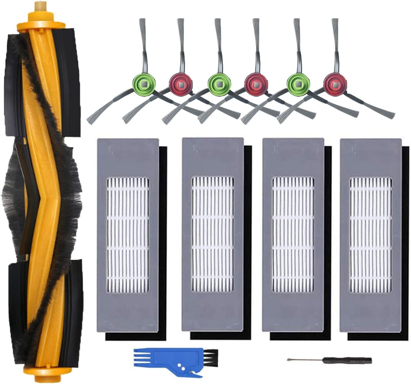 Accessories Kit Fit for Yeedi Vac 2 Pro Vac Vac Max Vac Station Robot Vacuum