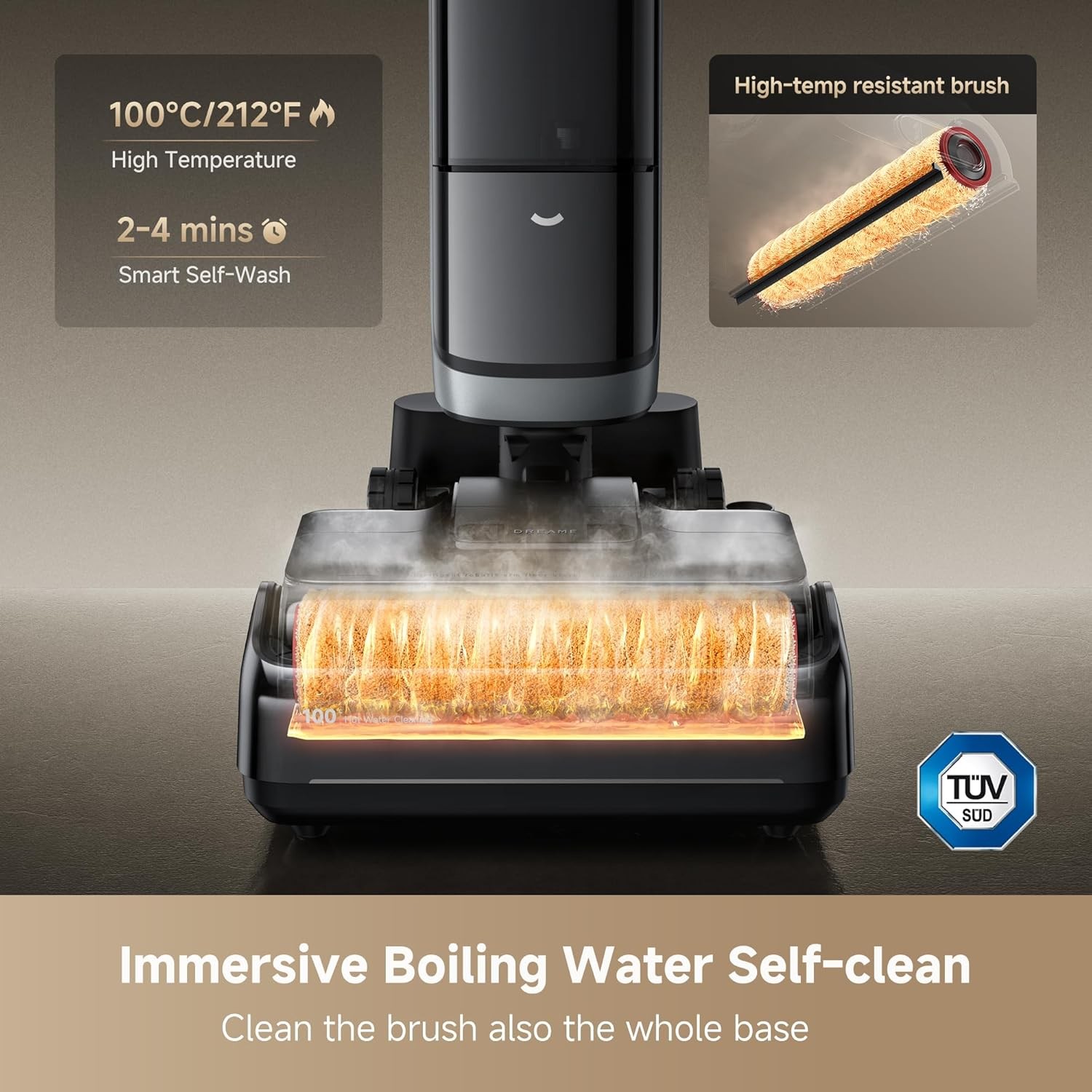 eBay Live｜DREAME H15 Pro Heat 185°F Steam Wash GapFree AI Robotic Arm｜New