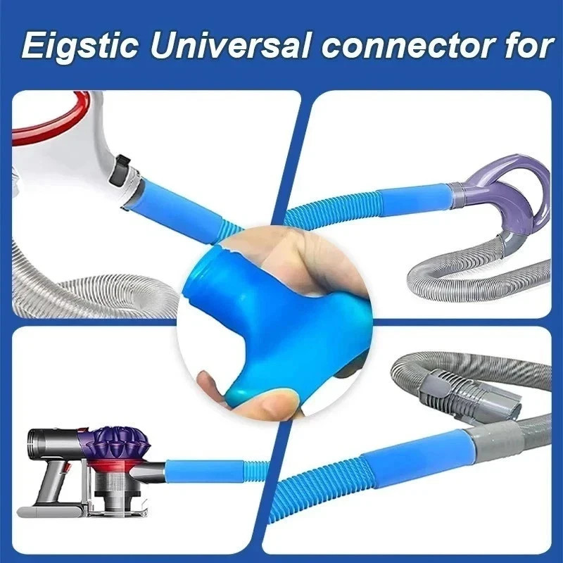 Dryer Vent Cleaner Kit Vacuum Hose Attachment Brush Lint Remover Power Washer