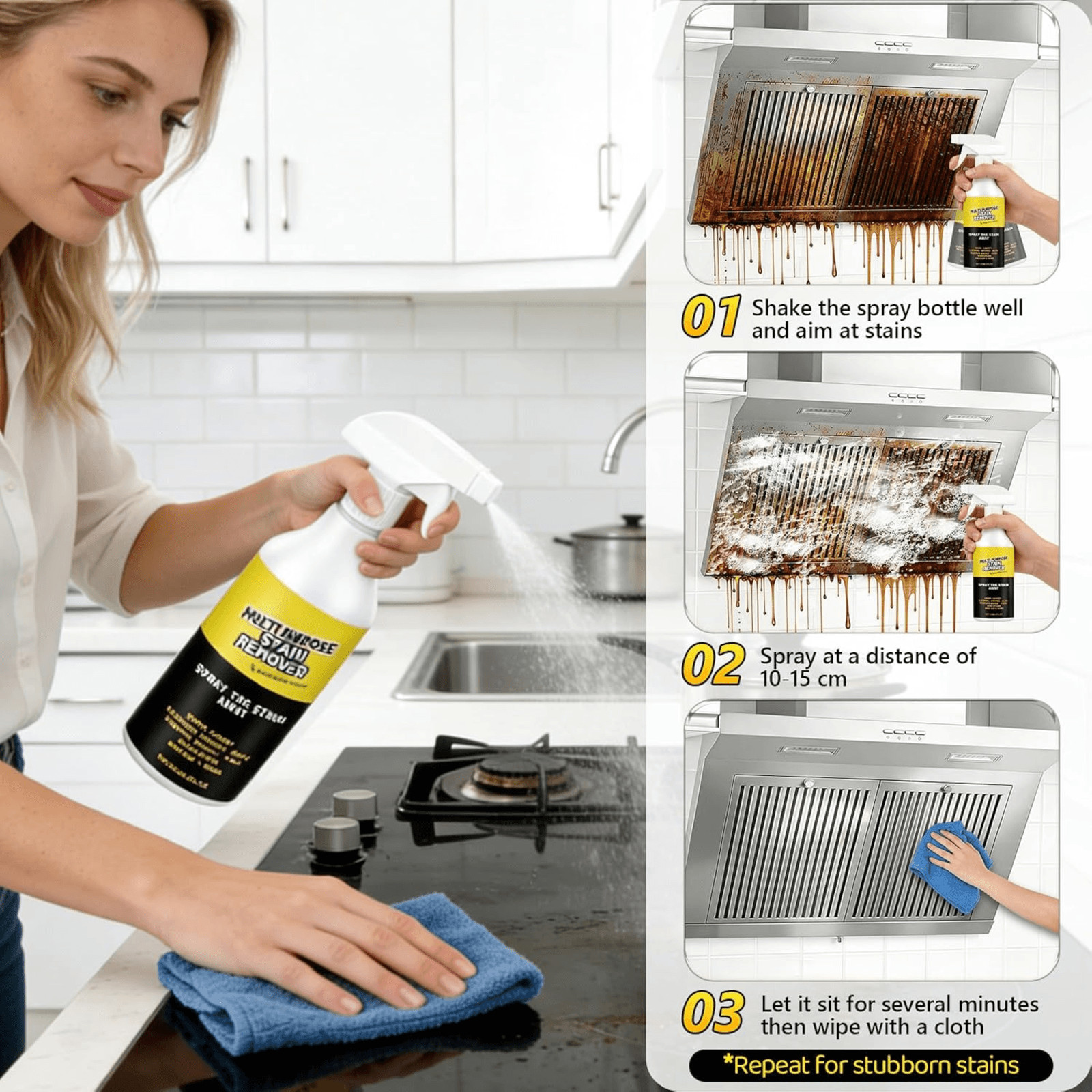 All Purpose Cleaner Spray for Alien Multi-Purpose Stain Remover, Powerful Cleane