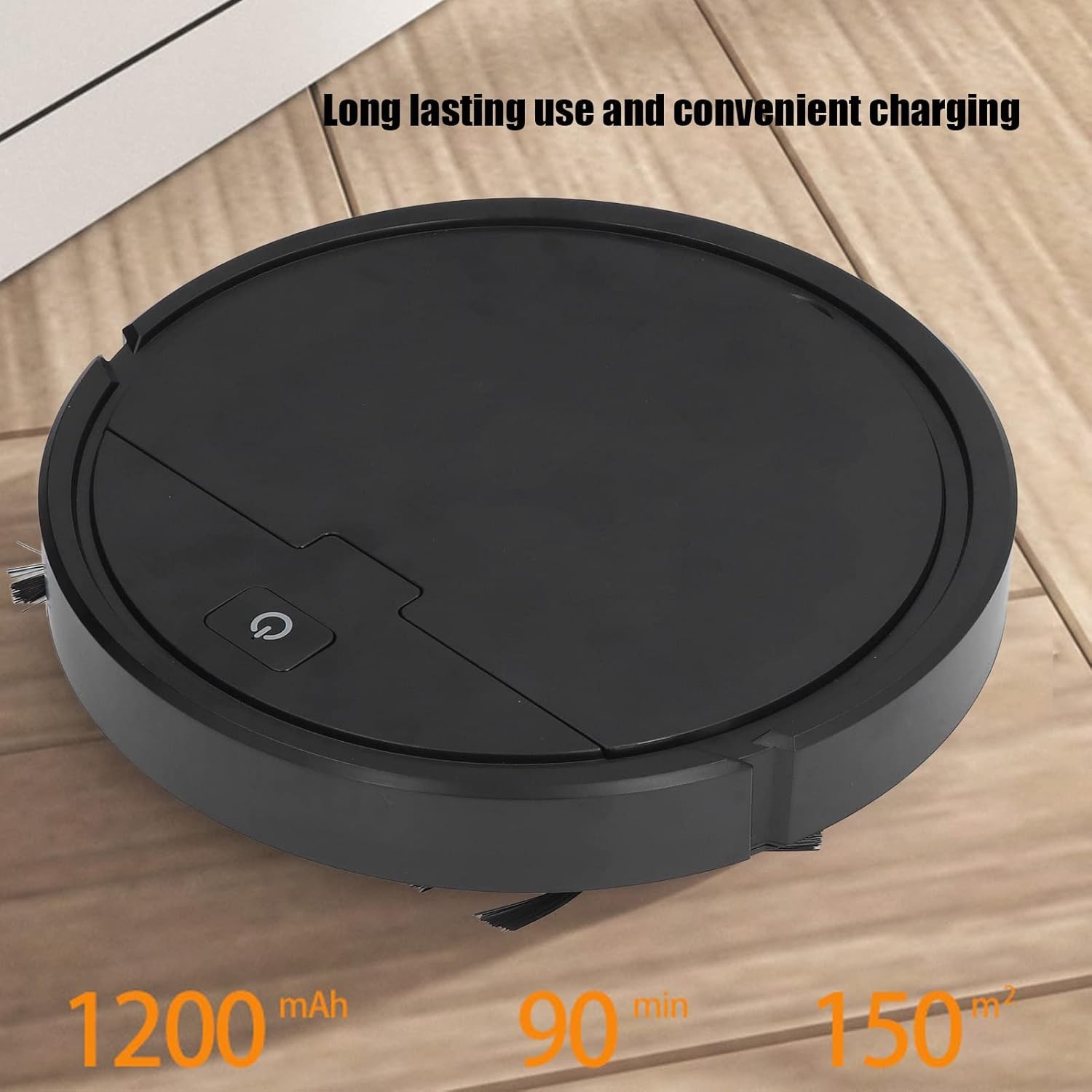 3-in-1 Sweeping Robot – Automatic Smart Suction & Mop Cleaner Runtime Quiet NEW