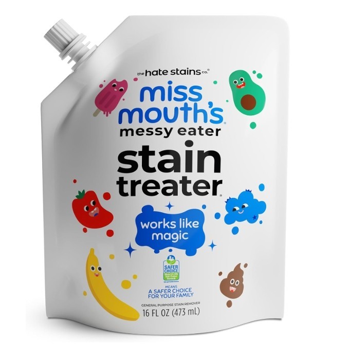 Miss Mouth’s Messy Eater Stain Treater Set 2 each 16oz Spray & 16oz Refill Pouch