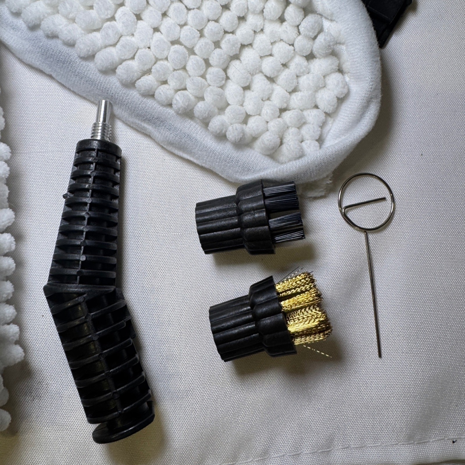 5 in 1 Steam Cleaner Attachment Set Floor Garment Grout Cleaning Tools Black