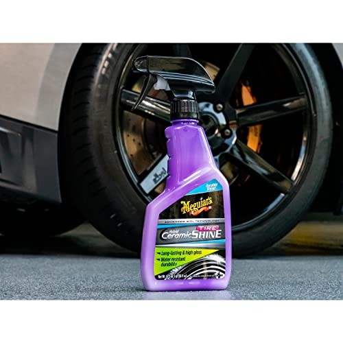Meguiar’s Hybrid Ceramic Tire Shine 16Oz High Gloss Durable Long Lasting Prot…