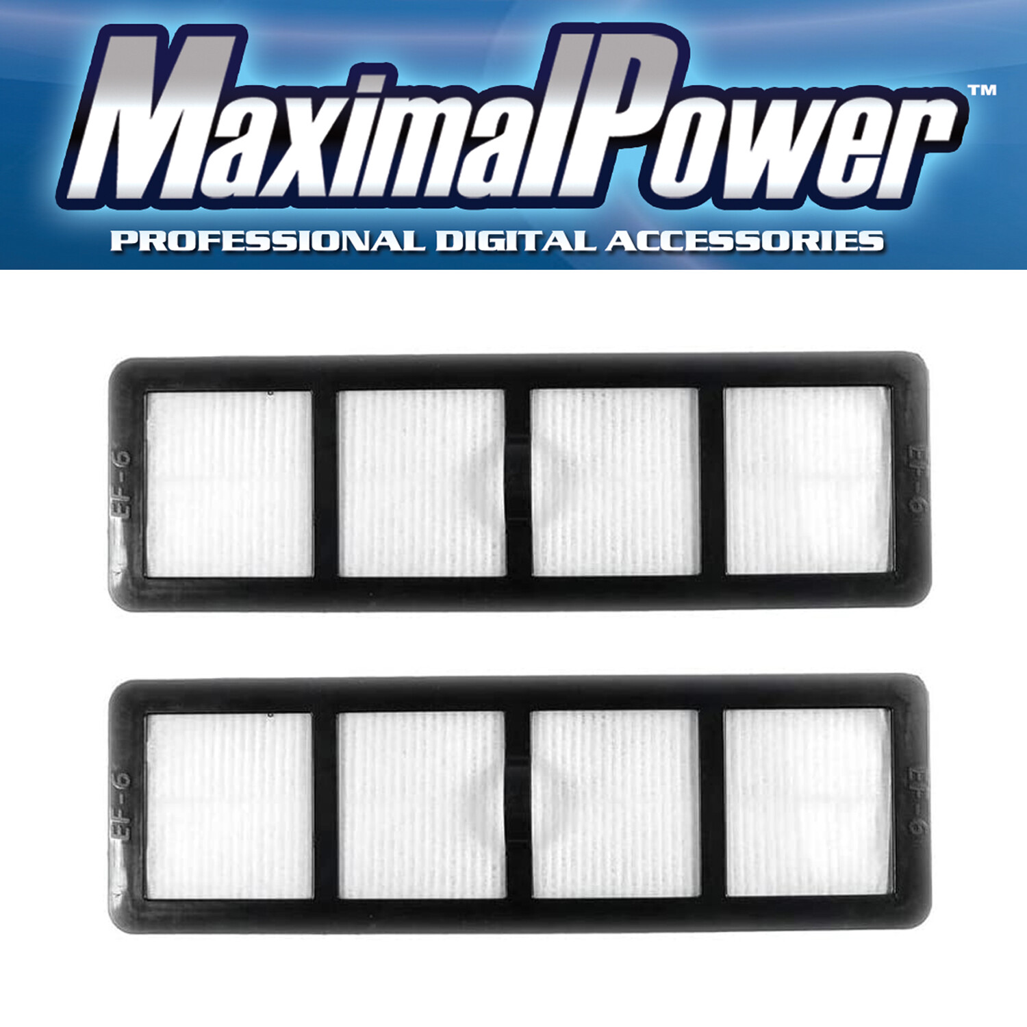 MaximalPower Filter For Eureka Vac Part EF6 EF-6, 69963-4, 83091-1, 83091, 69963