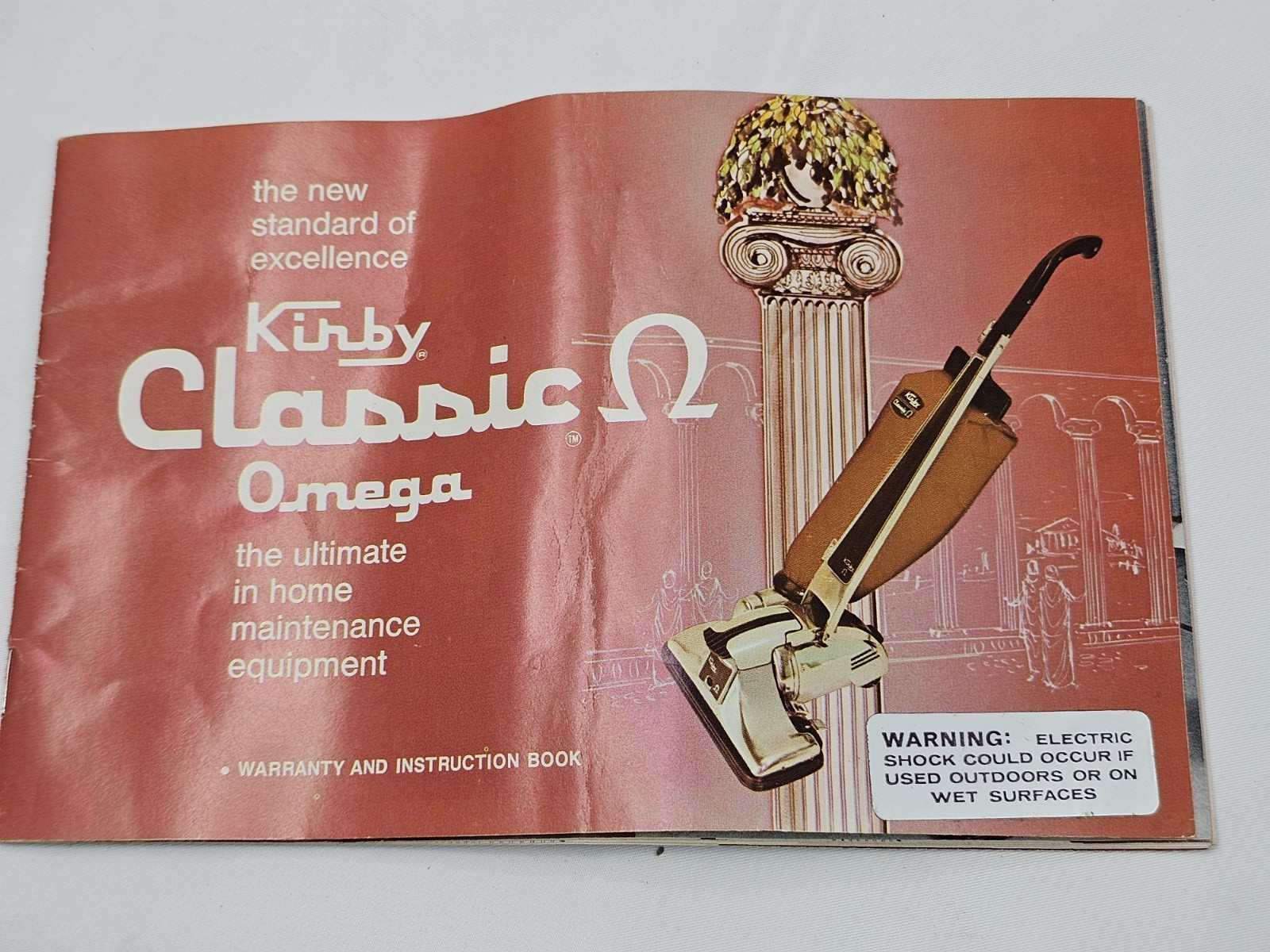 Vintage Kirby Classic Omega 1-CB Vacuum Tested Working Accessories Boxes 1970s
