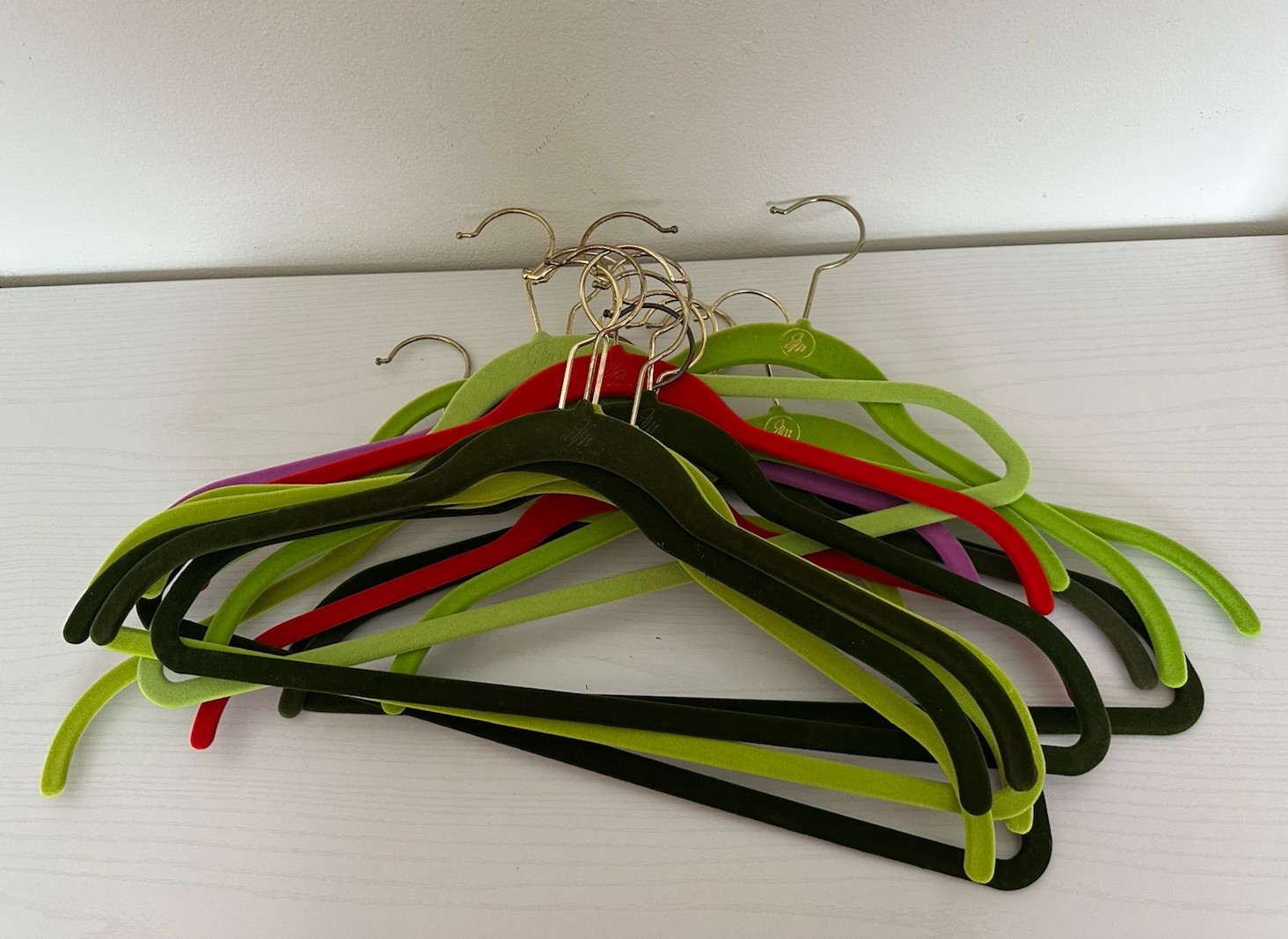 17x Vintage Joy Mangano Foam Covered Hanger Soft Garment Protector