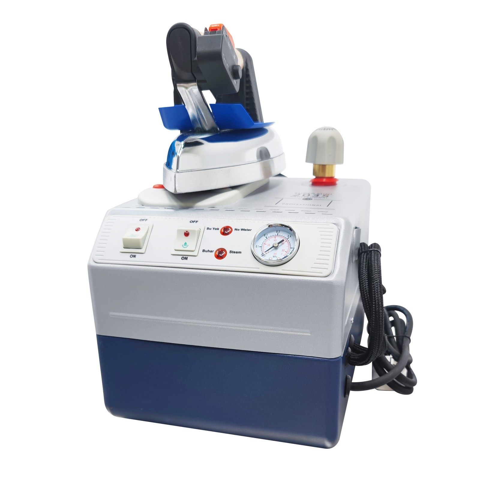 220V Industrial Steam Electric Iron Boiler with 3.5L/0.9gal Water Tank