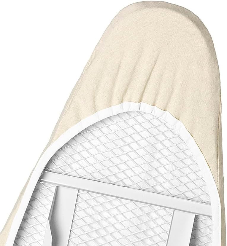 Ironing Board Cover Gray 15×54 inches cotton polyester scorch resistant draws…