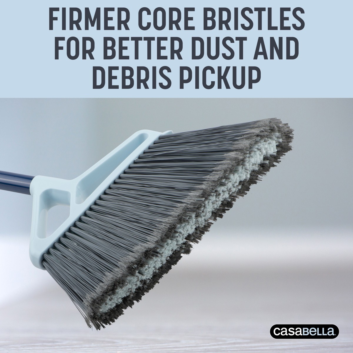 Upright Sweep 41″ Broom Set: Multipurpose, Multi-Surface Floor Cleaning Tool