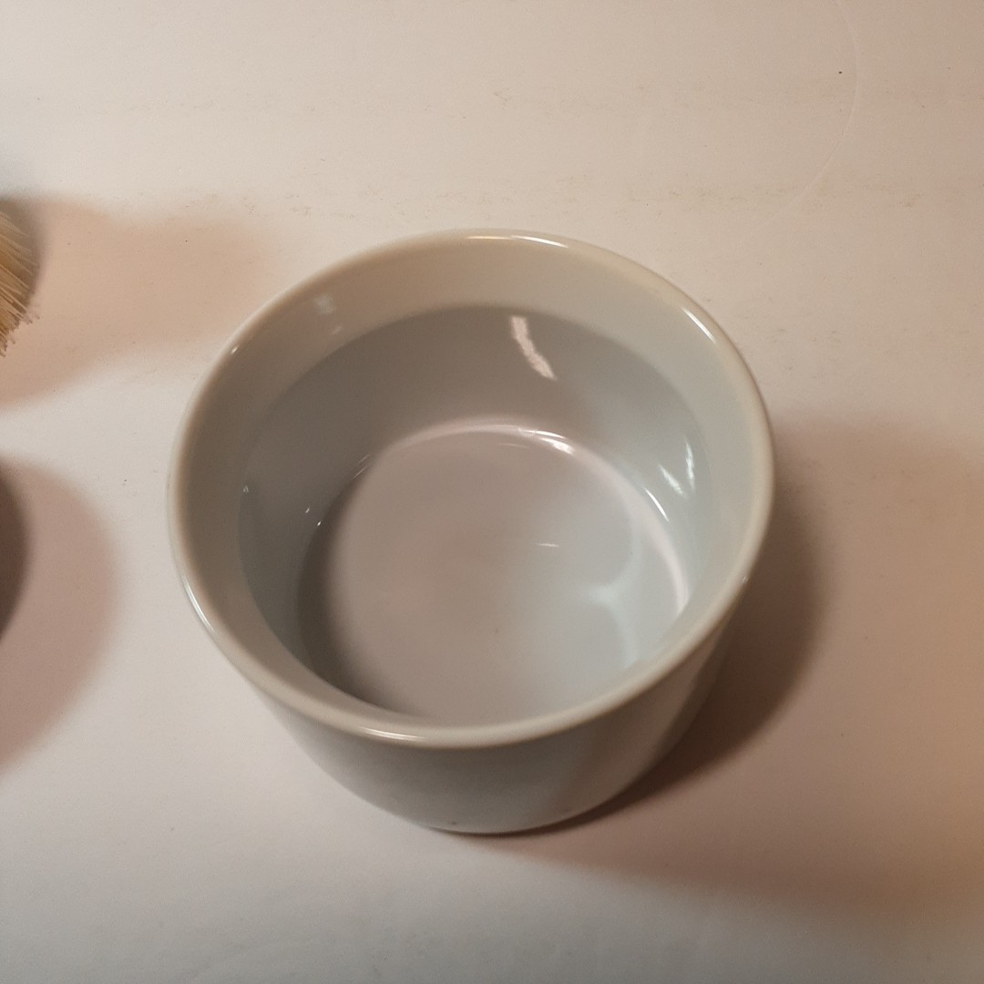 Bubble Up Ceramic Soap Dispenser & Bamboo Dish Brush Full Circle & Grove Brand