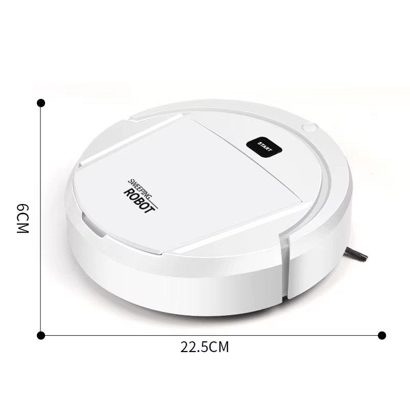 New Automatic Robot Vacuum Cleaner Smart Sweeping Dry Wet Cleaning Machine Charg