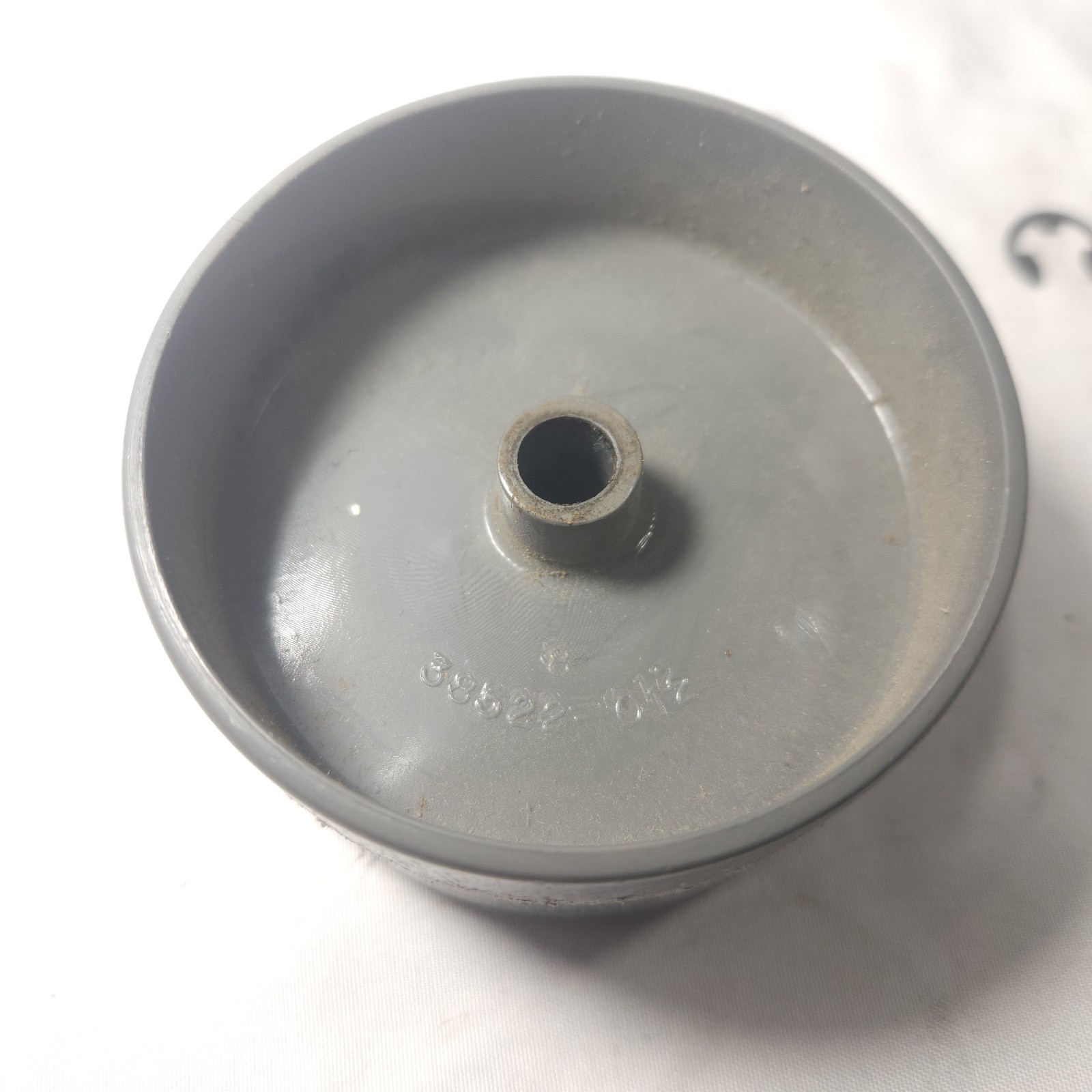 Vintage Hoover Green Convertible Vacuum U4101 Part: Gray Front Wheel 38522-012