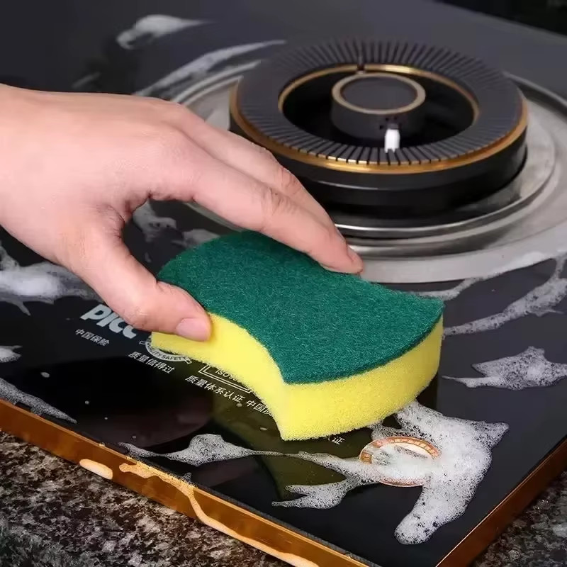 60/1PCS Kitchen Dishwashing Sponge Thickend Nano Magic Clean Brush Rub Pot Rust