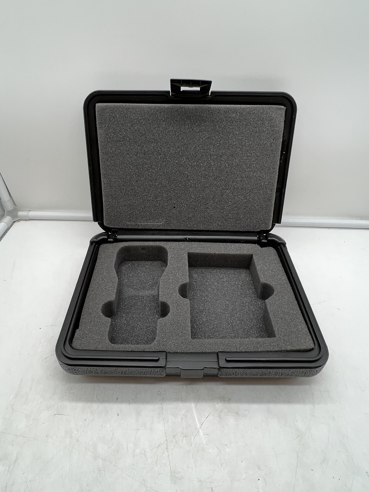 Small Hard Case with Foam Tool Storage Container Plastic Box Travel 9.5” X 7″
