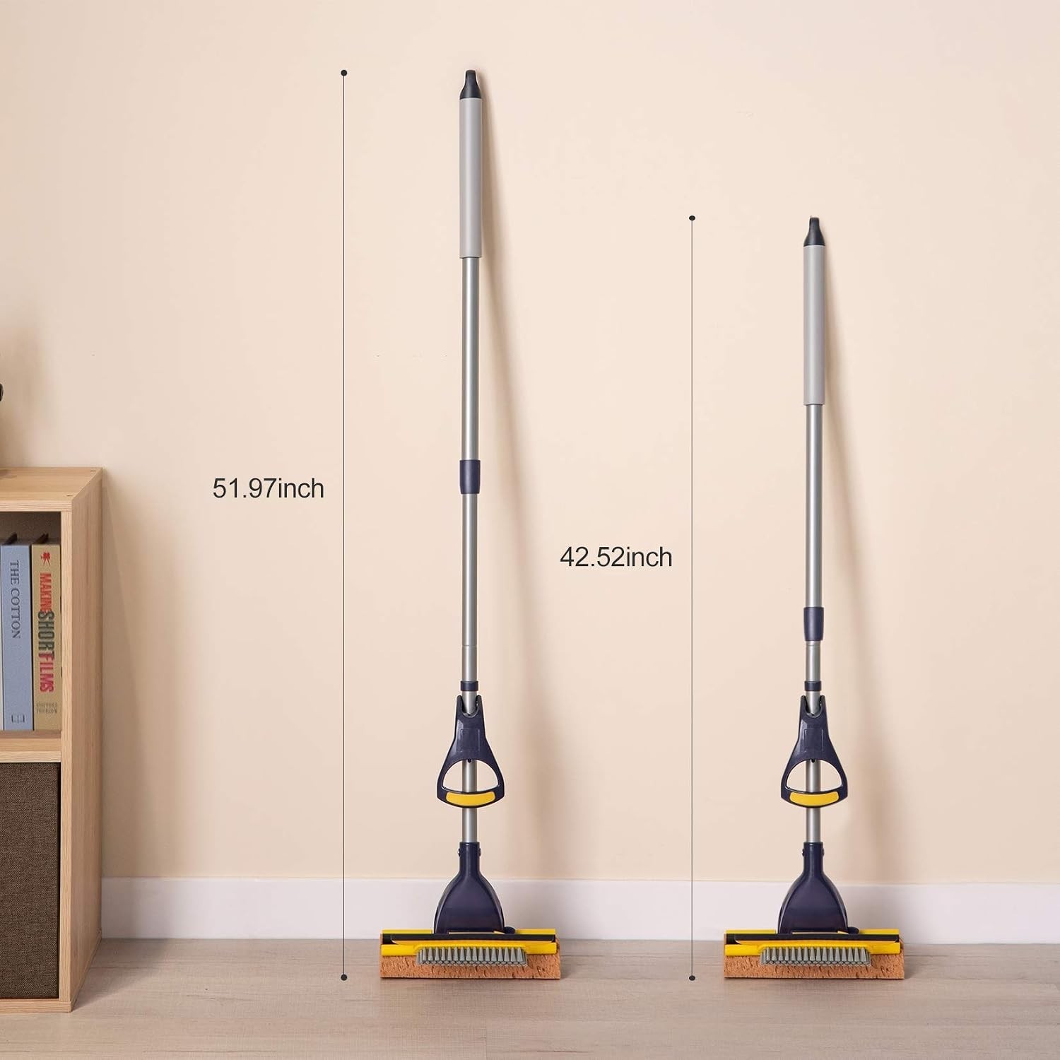 Sponge Mop Home Commercial Use Tile Floor Bathroom Garage Cleaning | Total 2 …