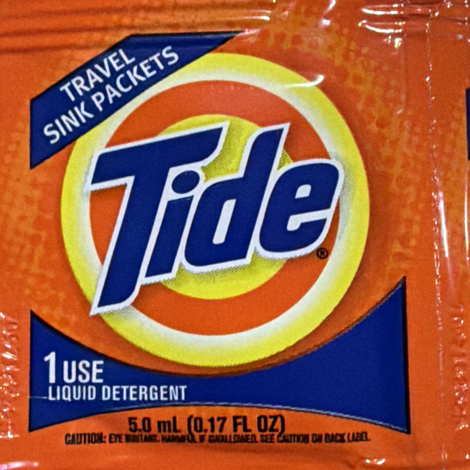 Tide Liquid Travel Sink Packets, (3 x 4.5 fl oz) 3-Count, Set of 2