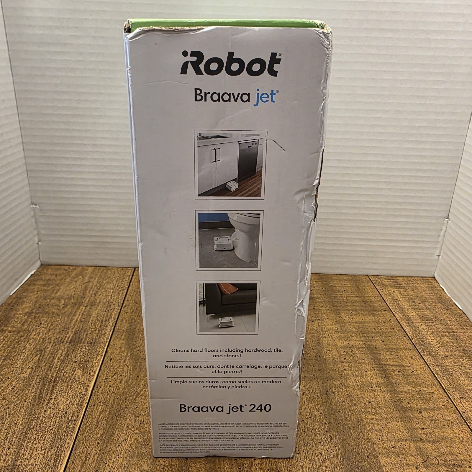 iRobot Braava Jet 240 APP CONTROL MOPPING ROBOT EX CONDITION BOX MANUALS PADS