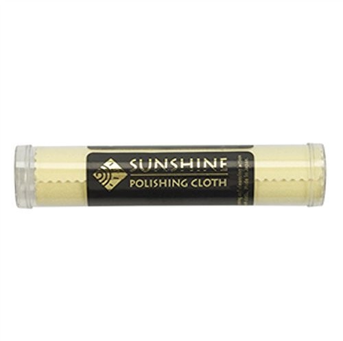 Sunshine Polishing Cloth for Sterling Silver, Gold, Brass and Copper Metal Pa…