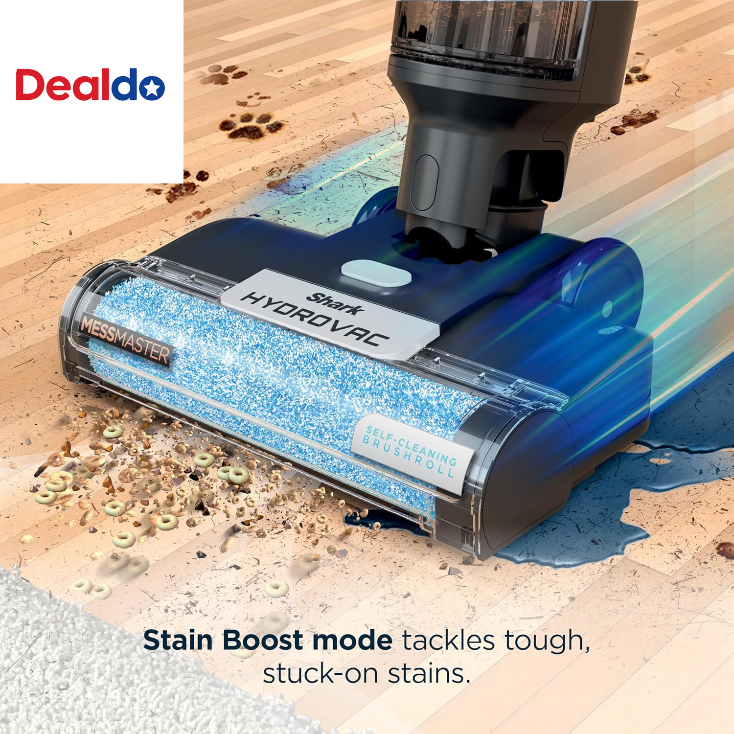 | Wet Dry Vacuum Cleaner | Vacuum and Mop Combo | Hydrovac Messmaster | 3-In-1 S