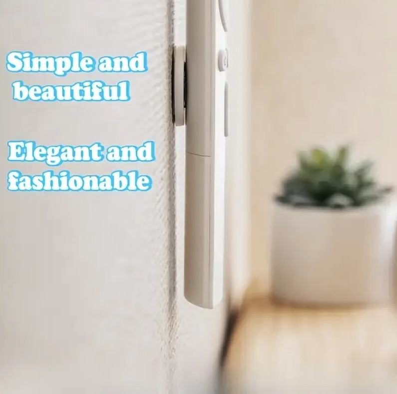3pcs Magnetic Remote Holder Wall Mount No Drill Organizer Set – NEW