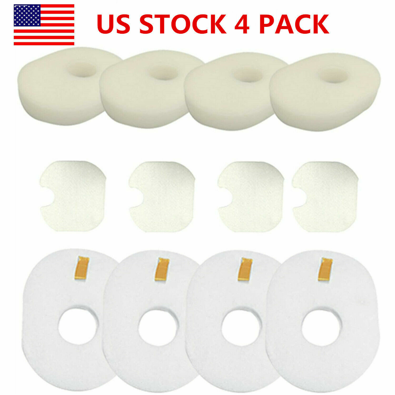 For Shark Rocket HV300 301 302 Vacuum Foam Felt Filter Part XFFV300 1080FTV320