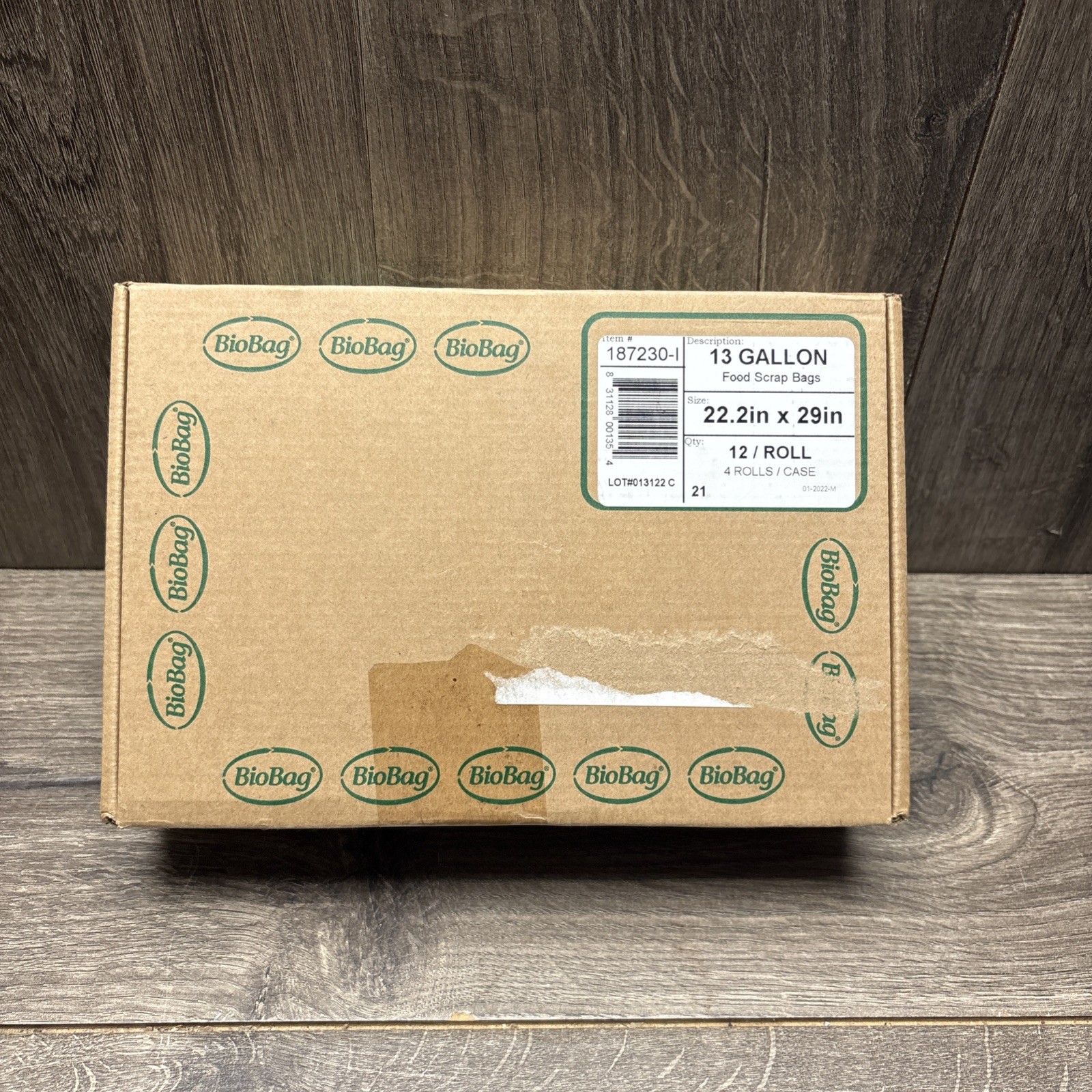 BioBag Compostable Bag 13 Gallon (22.3″ X 29″) 48 Total Count #G1