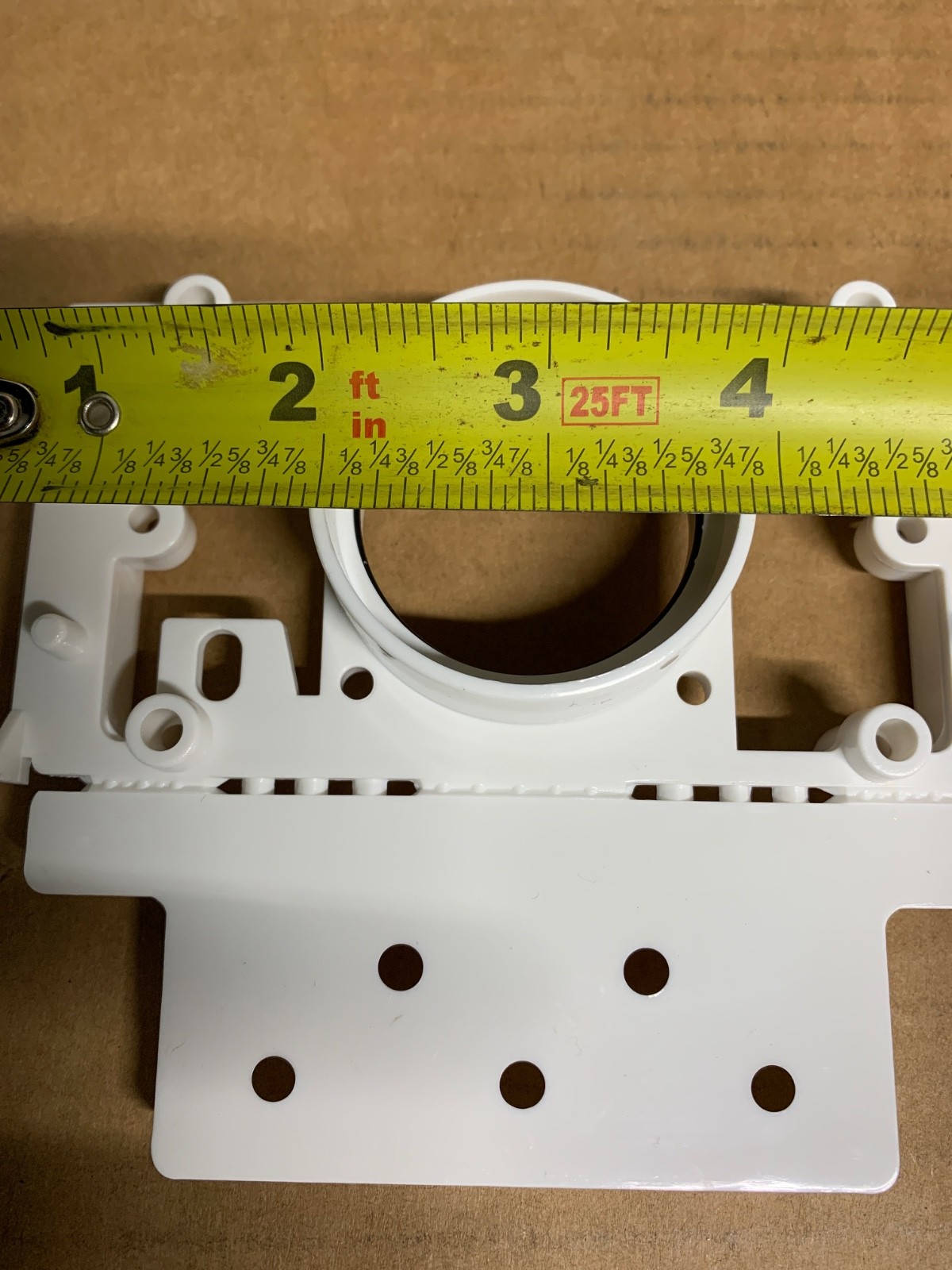 Inlet Valve Mounting Bracket for Central Vacuum Parts Wall Built-in System Beam