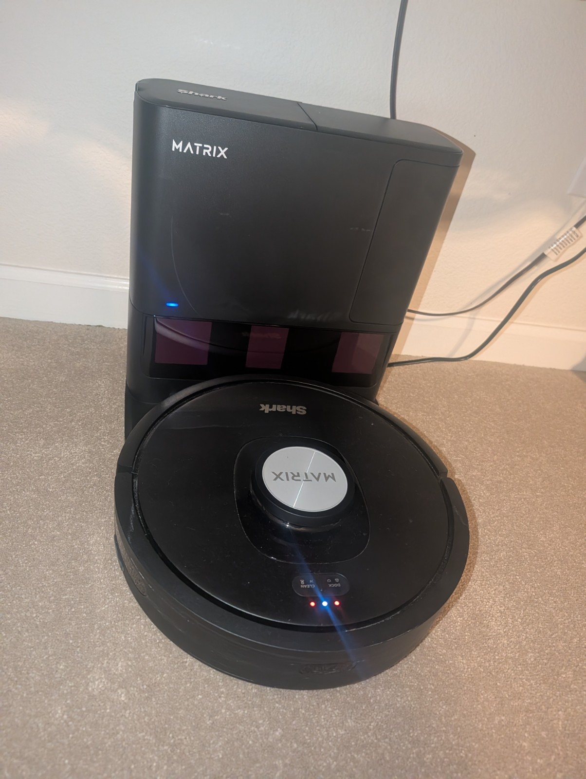 FREE SHIPPING Shark Matrix Self-Emptying Robot Vacuum UR2360EEUS Black