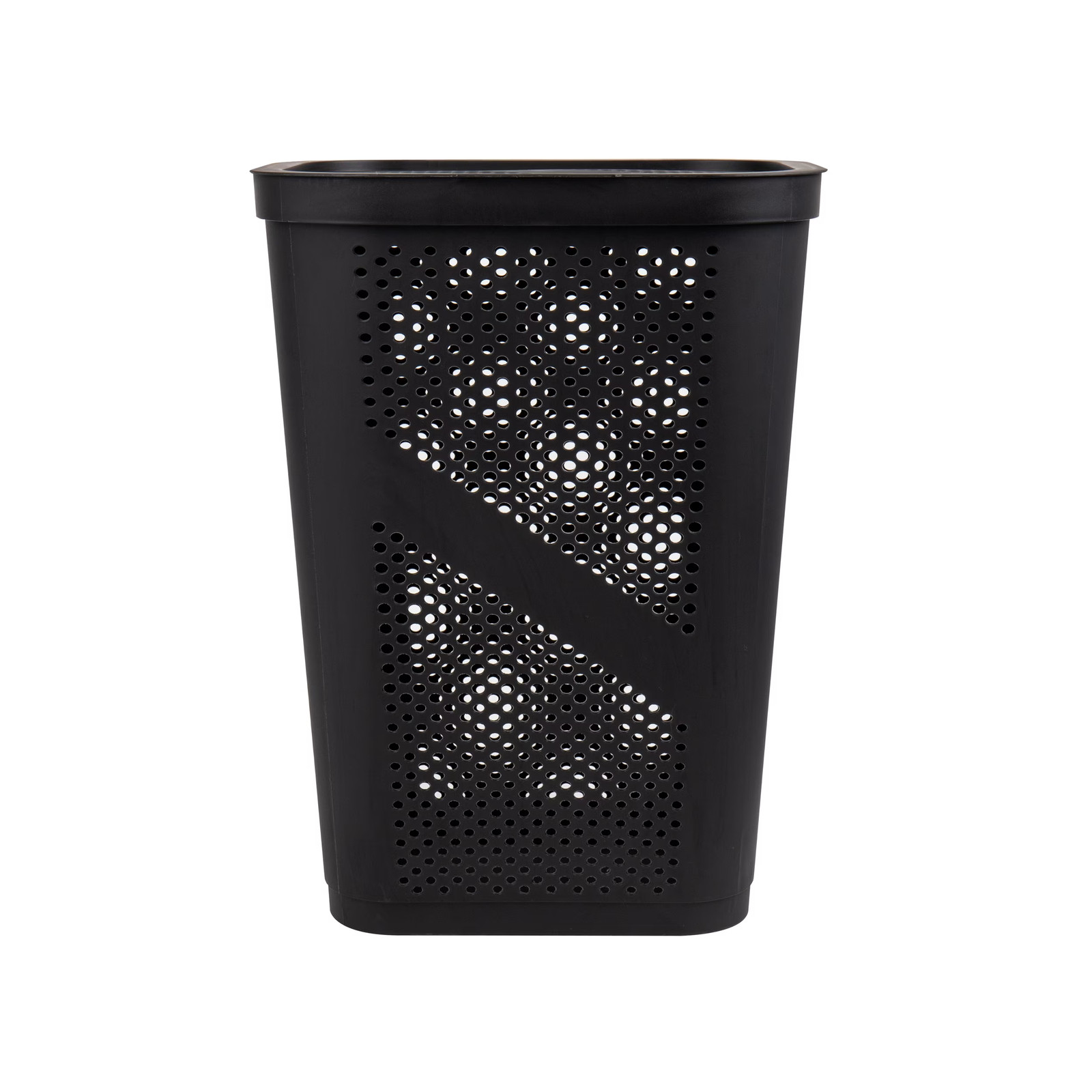 60L Slim Laundry Hamper, Lid, Ventilated, Plastic, 17.25″L x 13.75″W x 23.5″H,