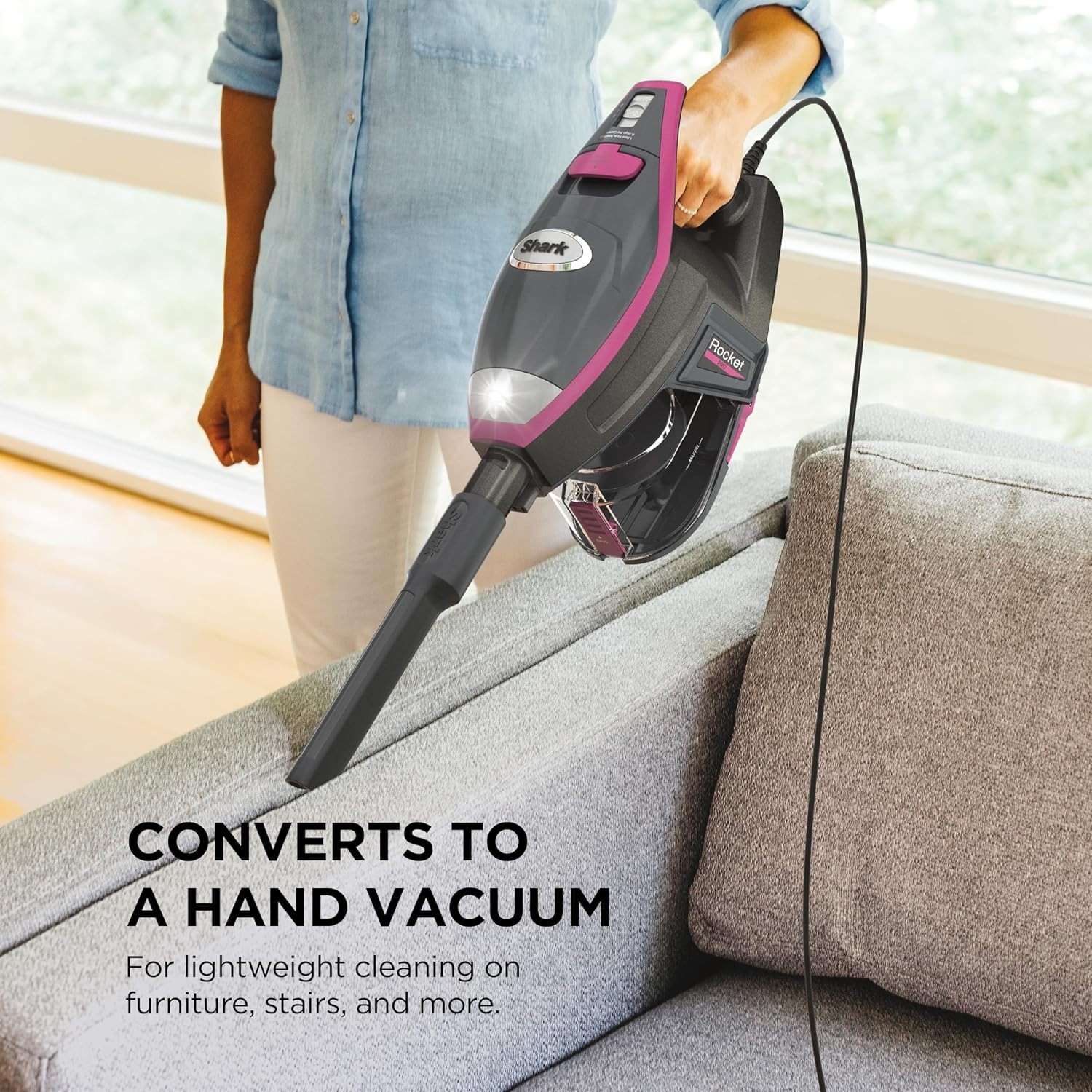 Shark Rocket Pro Cordless Stick Vacuum Lightweight, Brand New US Stock