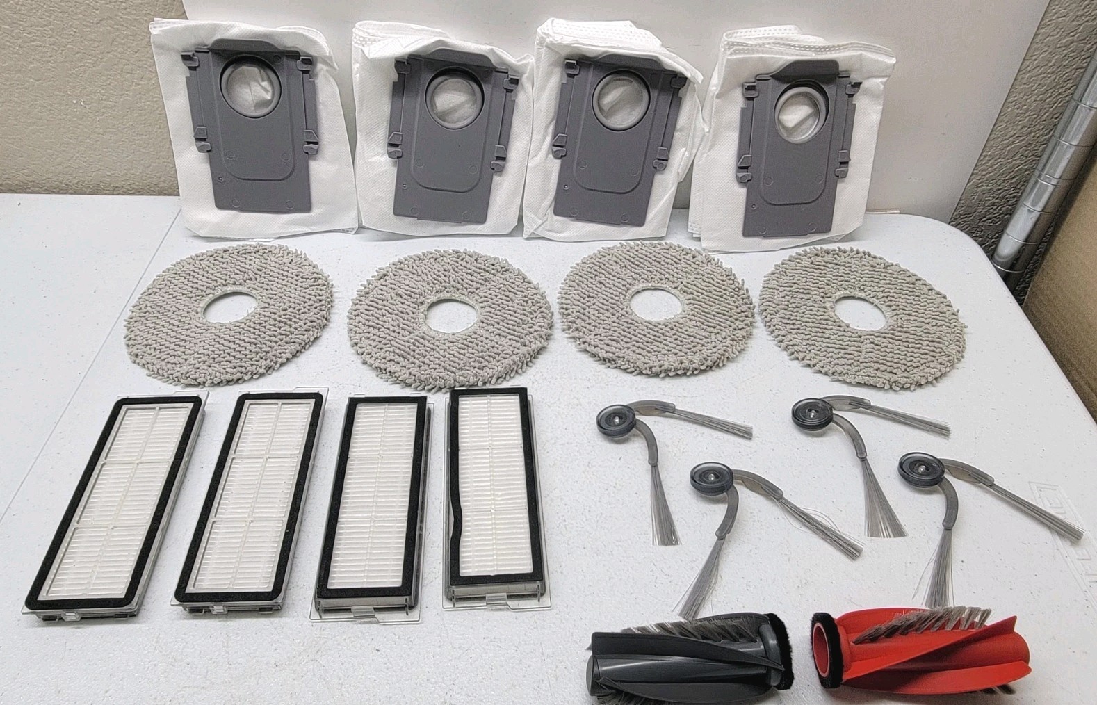 18 PCS Replacement Compatible Parts Roborock Qrevo Curv/P20 Pro Vacuum Cleaner