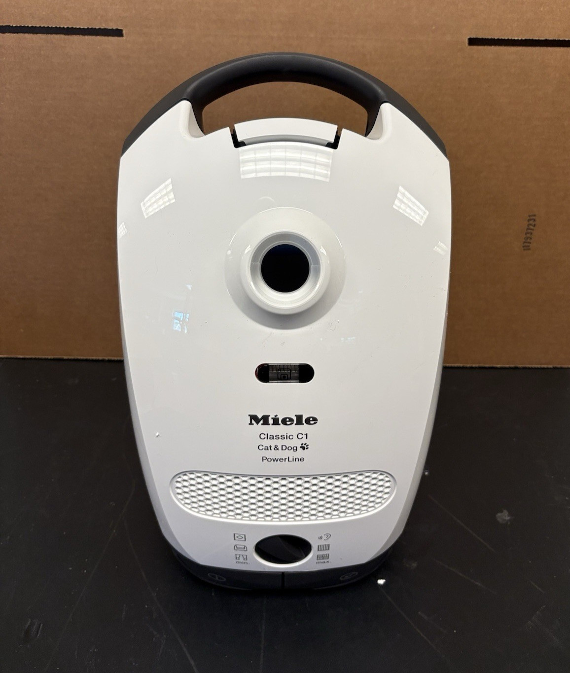 Miele Classic C1 Cat & Dog Bagged Canister Vacuum, Lotus White – Pet Hair, Po…
