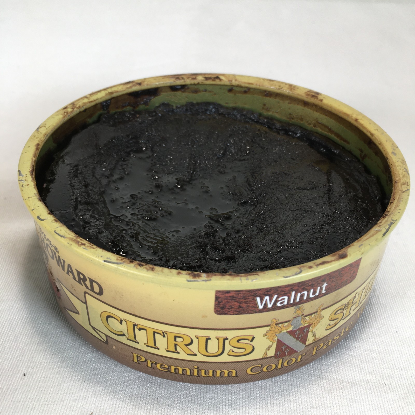 Vintage Howard Citrus Shield Premium Color Paste Wax Walnut 11oz