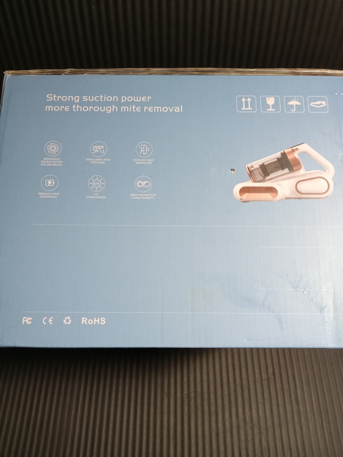 Wireless Mite Removal Device w/ Strong Suction 13000Pa (LP-018)