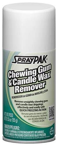 Chase SprayPak Chewing Gum & Candle Wax Remover 5.5oz Spray Can