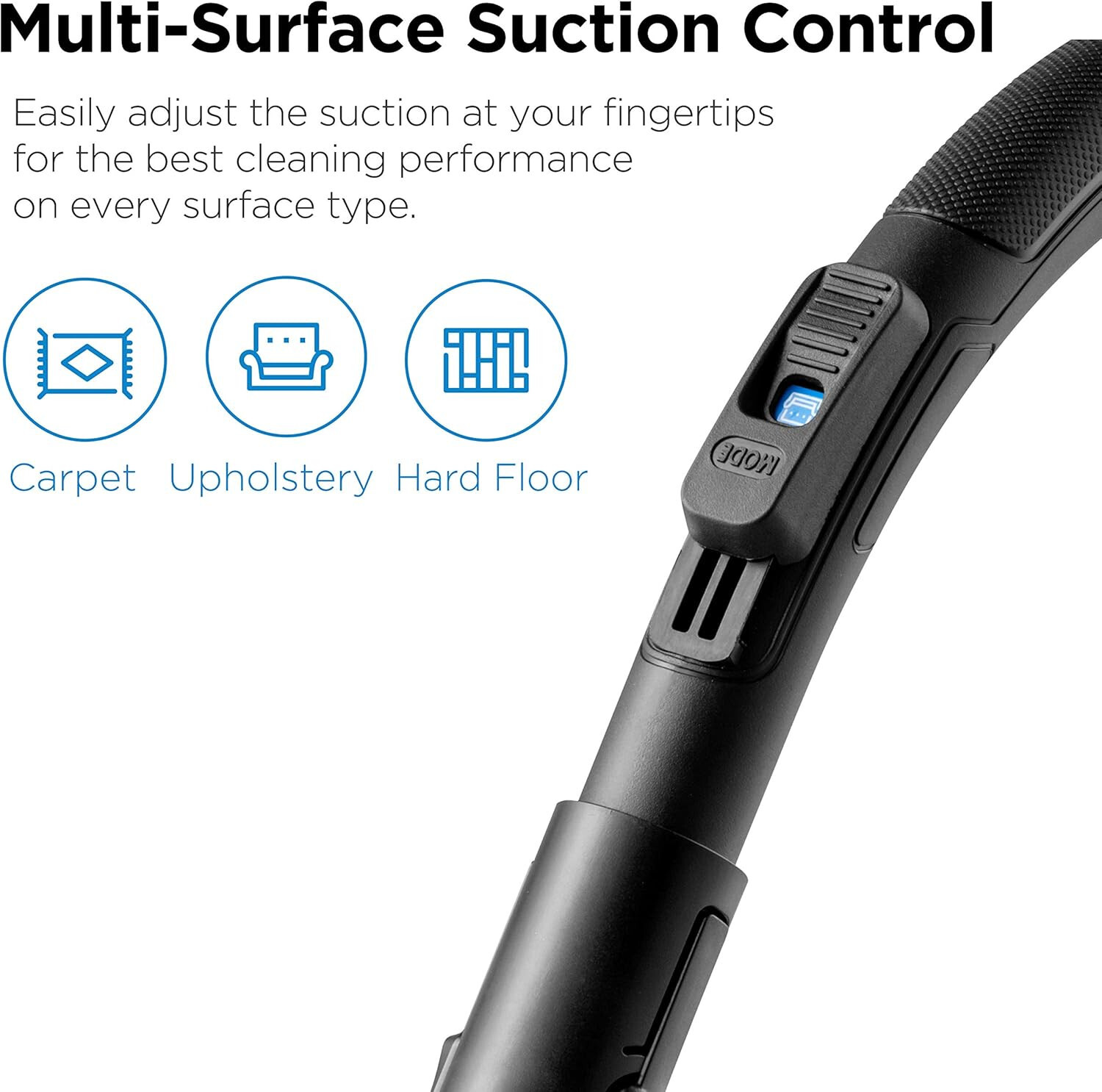 Eureka WhirlWind Bagless Canister 2.5L Vacuum Cleaner for Carpets and Hard Floor