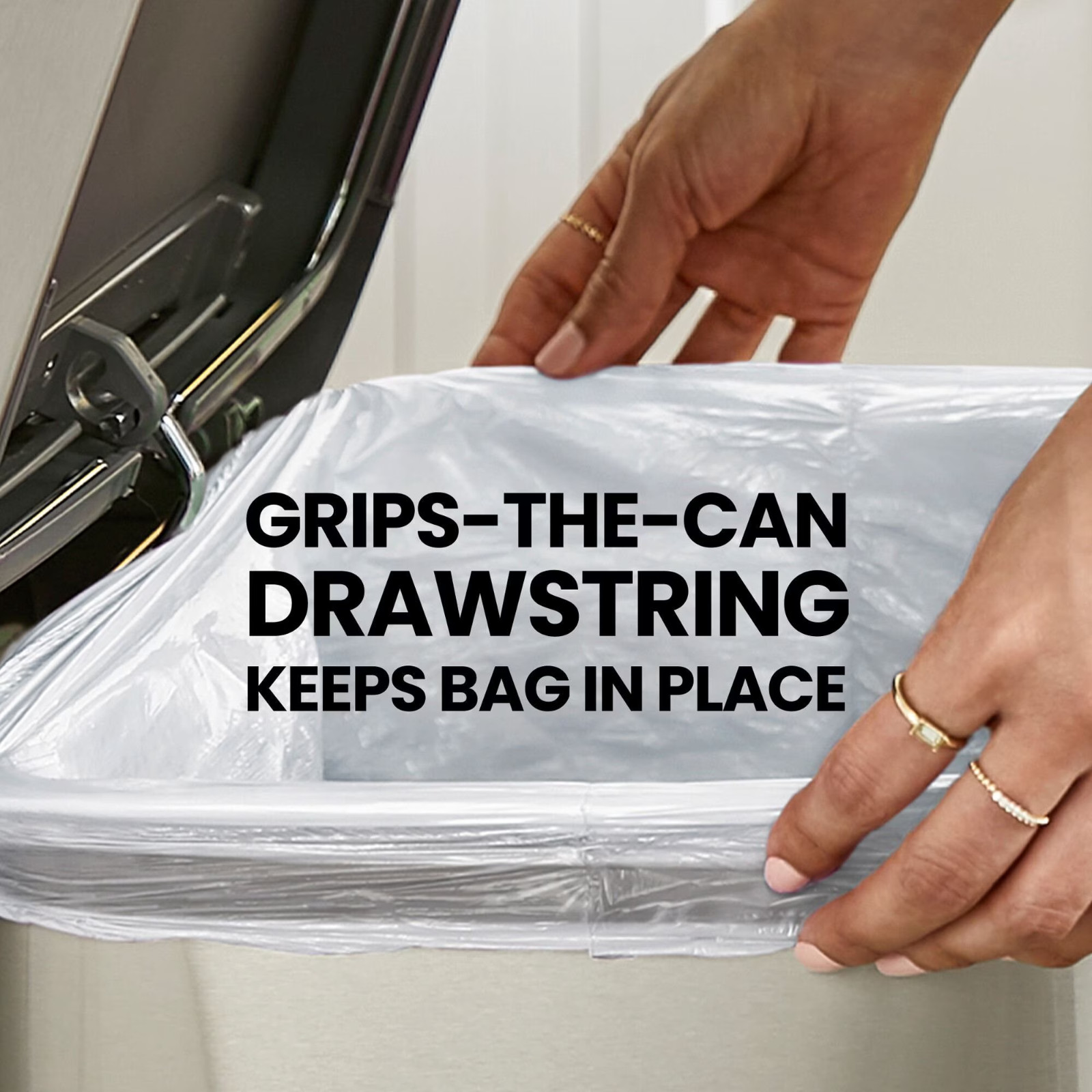Glad ForceFlex 13 Gallon Tall Kitchen Trash Bags Gain, Original Scent, 160 Count