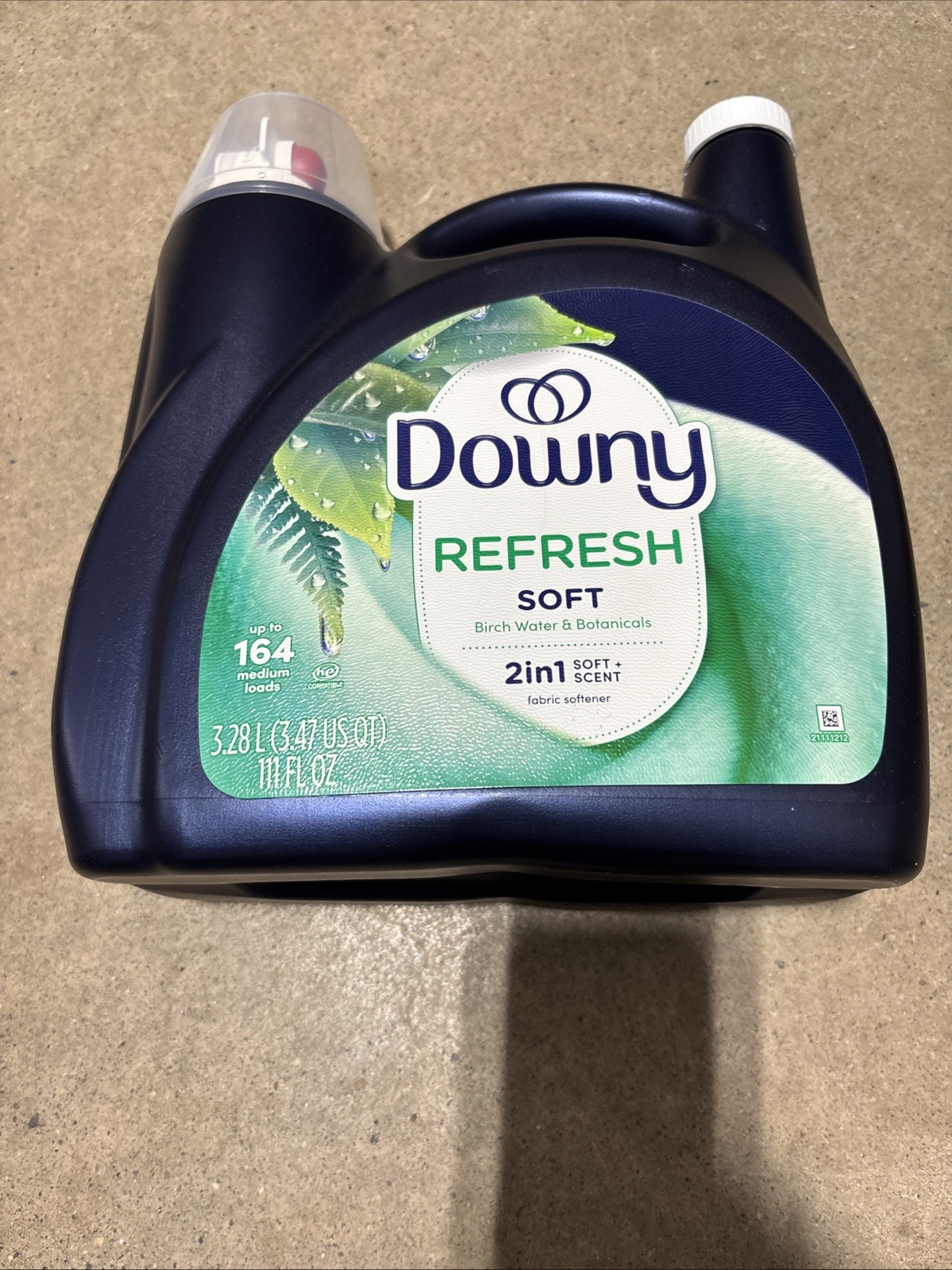 Downy Refresh Soft Birch Water & Botanicals Fabric Softener 111oz
