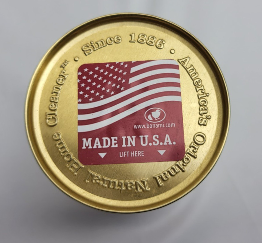 Bon Ami Scratch-Free Cleaning Powder 12 oz – 1886 Original Formula Made in USA