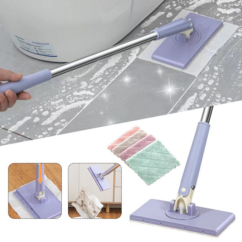 Automatic Cloth Changing Mop Mini Hands-Free Mop Compatible Face Towel Home