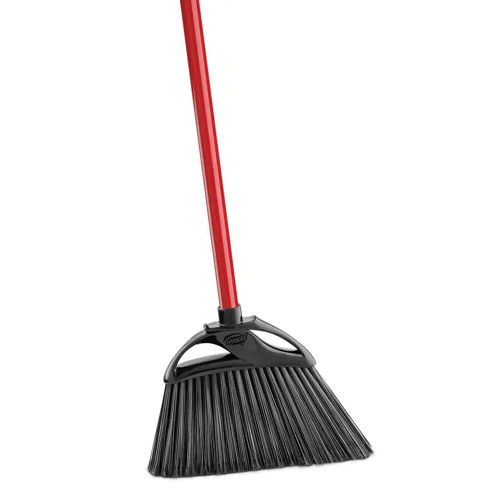 11 in. Indoor/Outdoor Angle Broom – Versatile Cleaning Tool